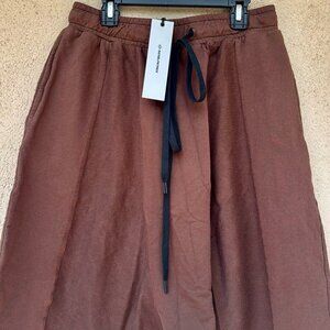 Daniel Patrick Large Men's Sweat Shorts Brown New Designer